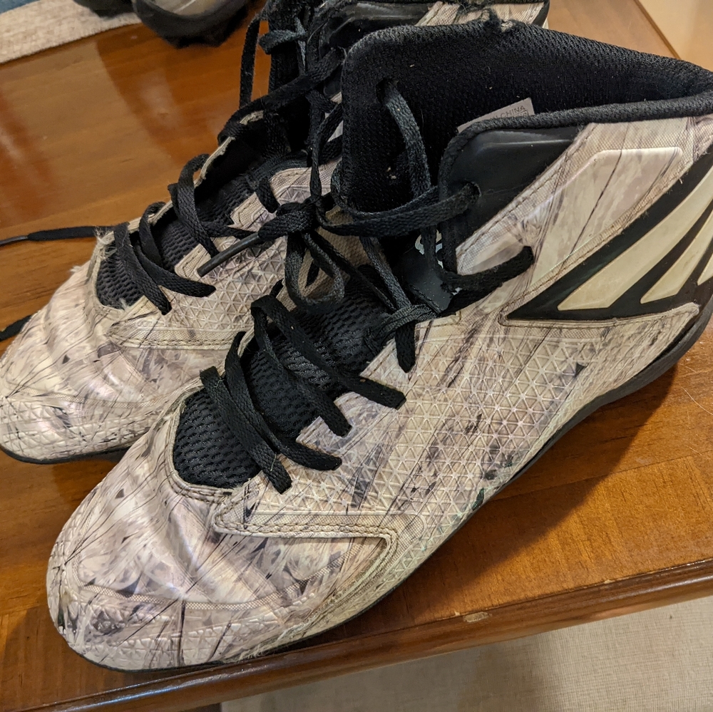 Adidas Freak X animal skin football cleats sz 9 men